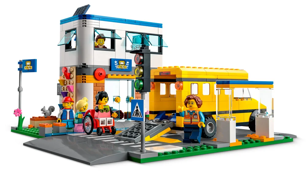 LEGO® City 60329 Giorno di scuola - vue 4