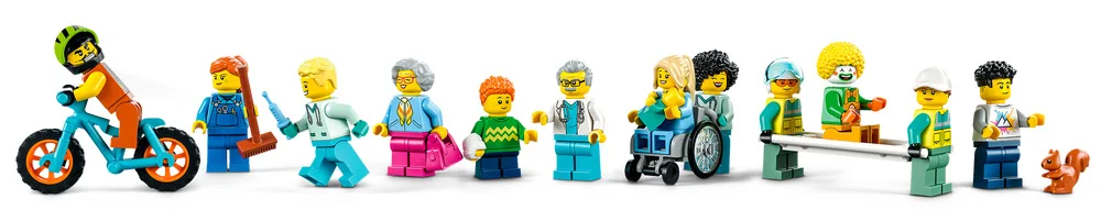 LEGO® City 60330 Ospedale - vue 3