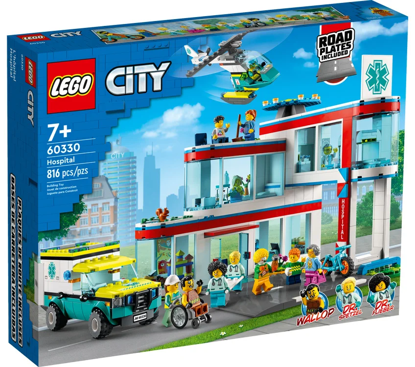 LEGO® City 60330 Ospedale - vue 9