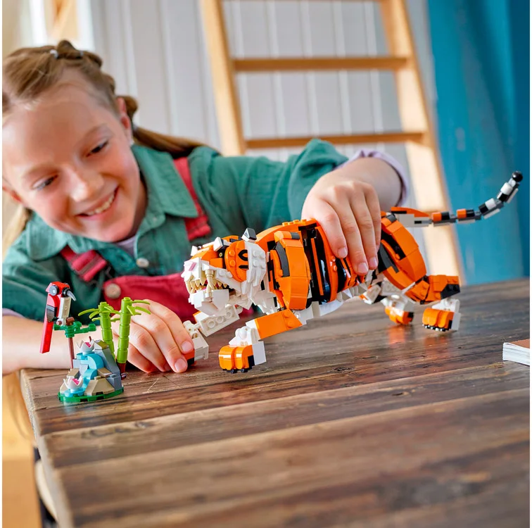 LEGO® Creator 31129 Tigre maestosa - vue 9