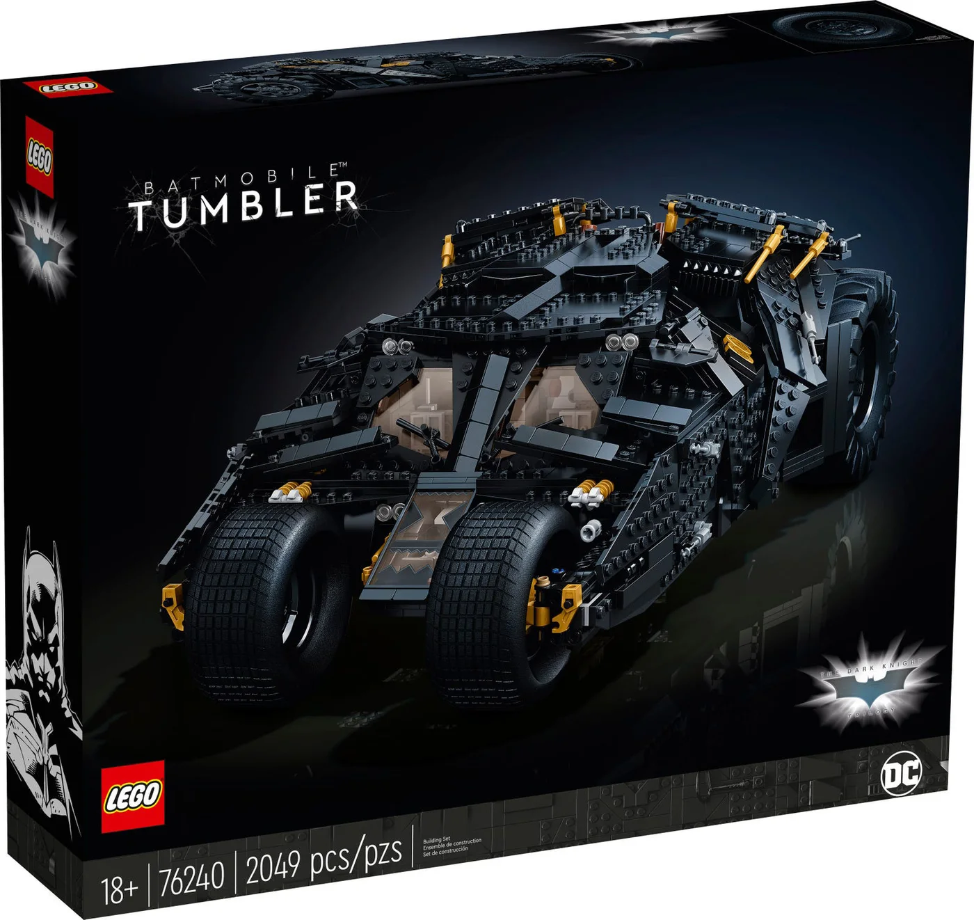 LEGO® DC Comics Super Heroes 76240 LEGO DC Batman Batmobile Tumbler - vue 2