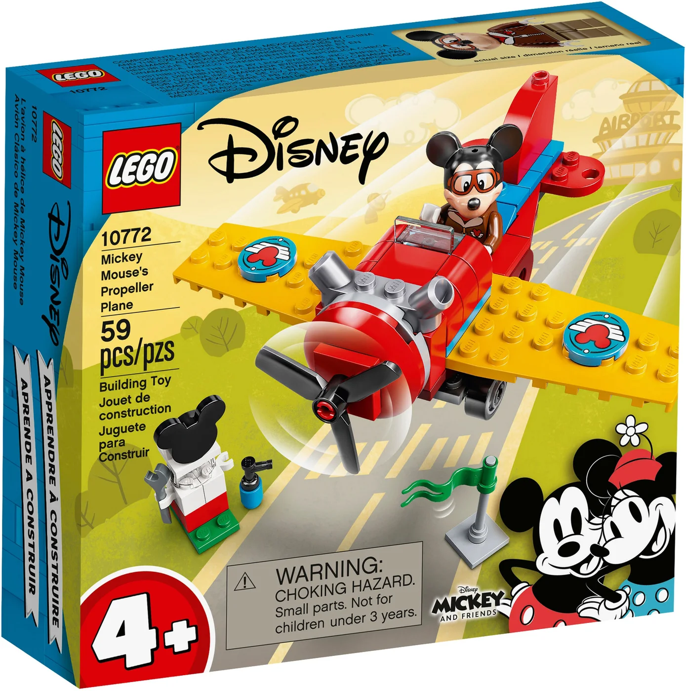 LEGO® Disney 10772 L’aereo a elica di Topolino - vue 7