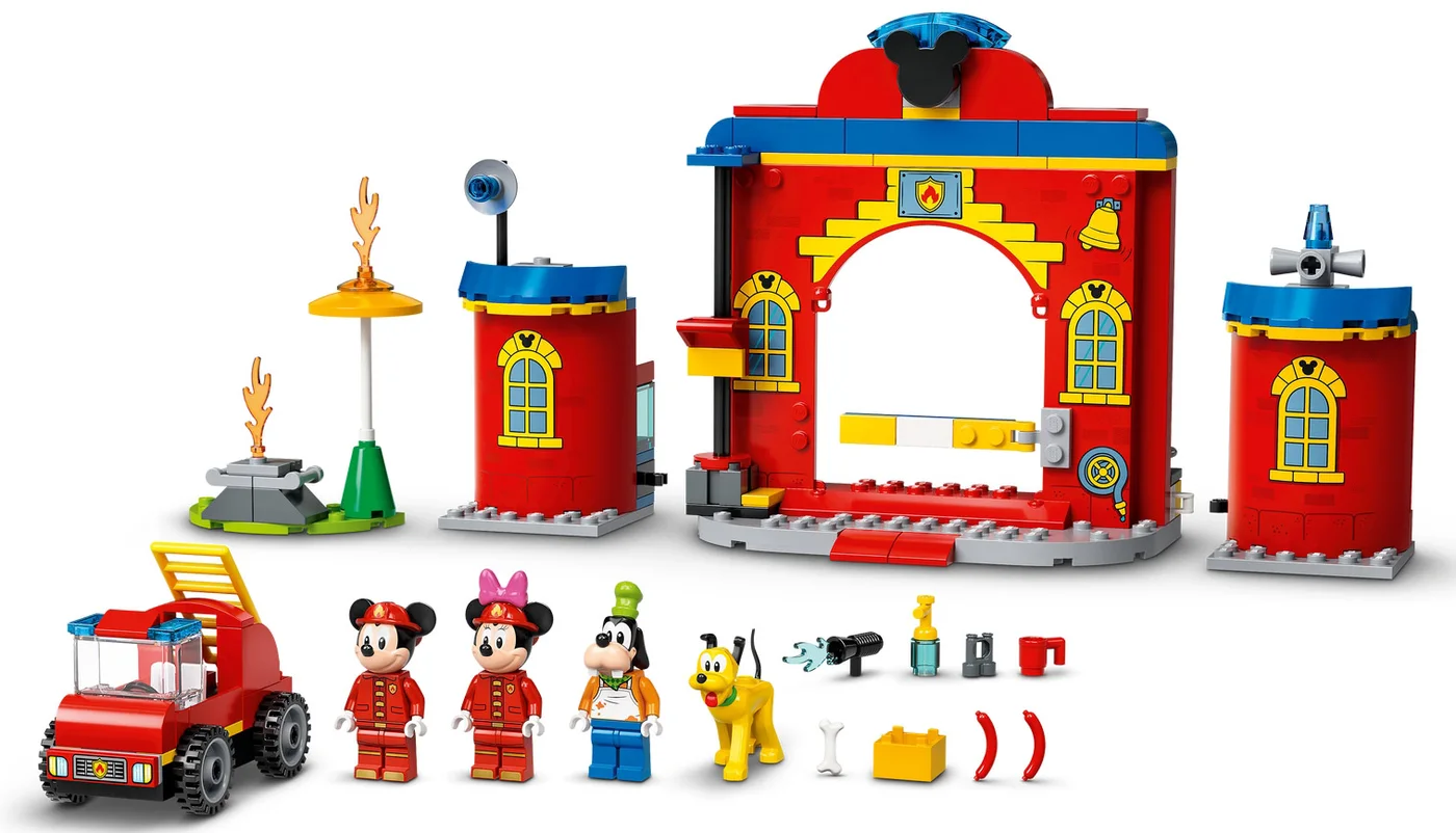 LEGO® Disney 10776 Autopompa e Caserma di Topolino e i suoi Amici - vue 4