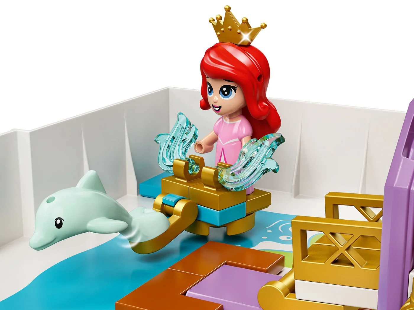 LEGO® Disney 43193 L’avventura fiabesca di Ariel, Belle, Cenerentola e Tiana - vue 4
