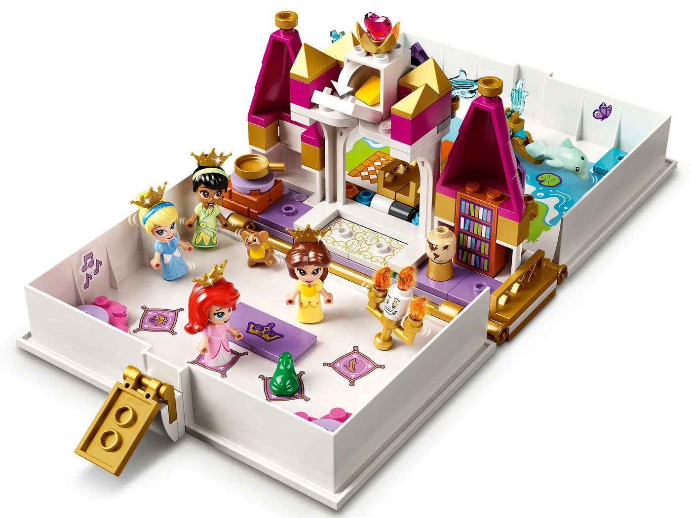 LEGO® Disney 43193 L’avventura fiabesca di Ariel, Belle, Cenerentola e Tiana - vue 9