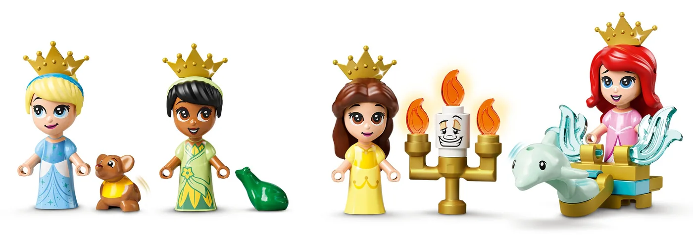 LEGO® Disney 43193 L’avventura fiabesca di Ariel, Belle, Cenerentola e Tiana - vue 13