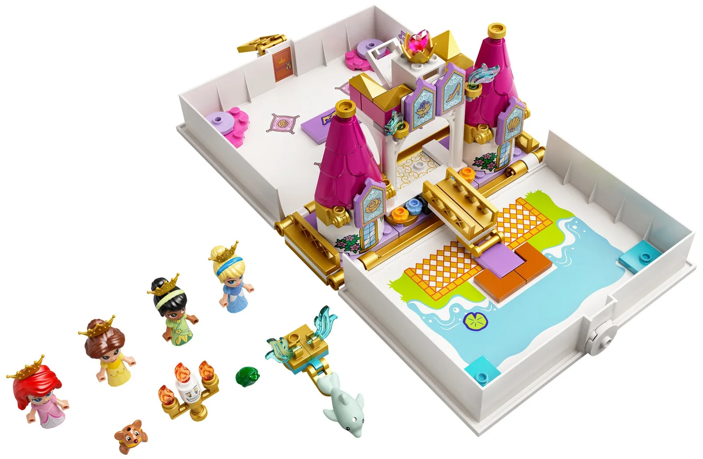 LEGO® Disney 43193 L’avventura fiabesca di Ariel, Belle, Cenerentola e Tiana - vue 15