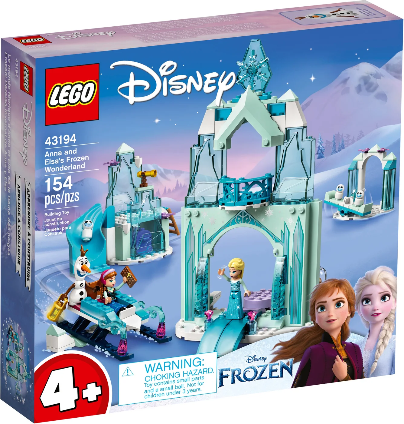 LEGO® Disney 43194 Il paese delle meraviglie ghiacciato di Anna ed Elsa - vue 2