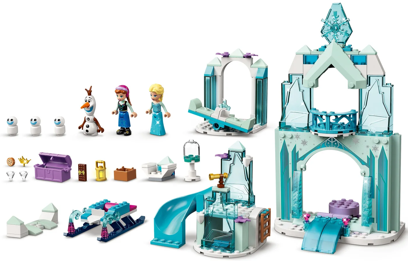 LEGO® Disney 43194 Il paese delle meraviglie ghiacciato di Anna ed Elsa - vue 4