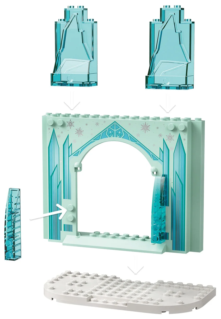 LEGO® Disney 43194 Il paese delle meraviglie ghiacciato di Anna ed Elsa - vue 7