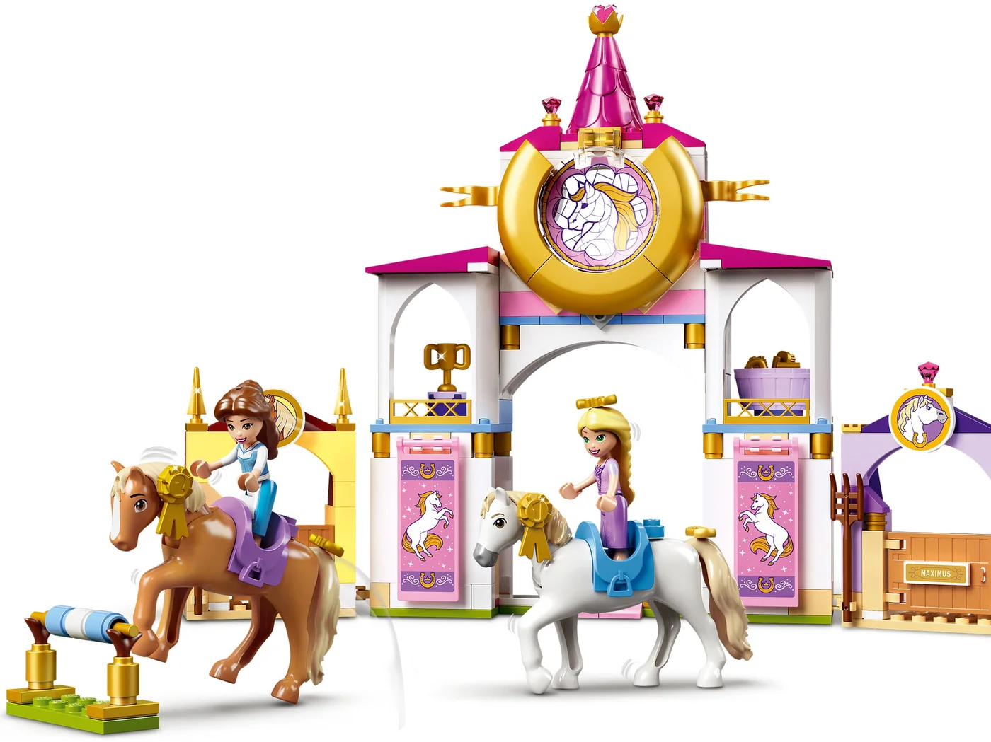 LEGO® Disney 43195 Le scuderie reali di Belle e Rapunzel - vue 11