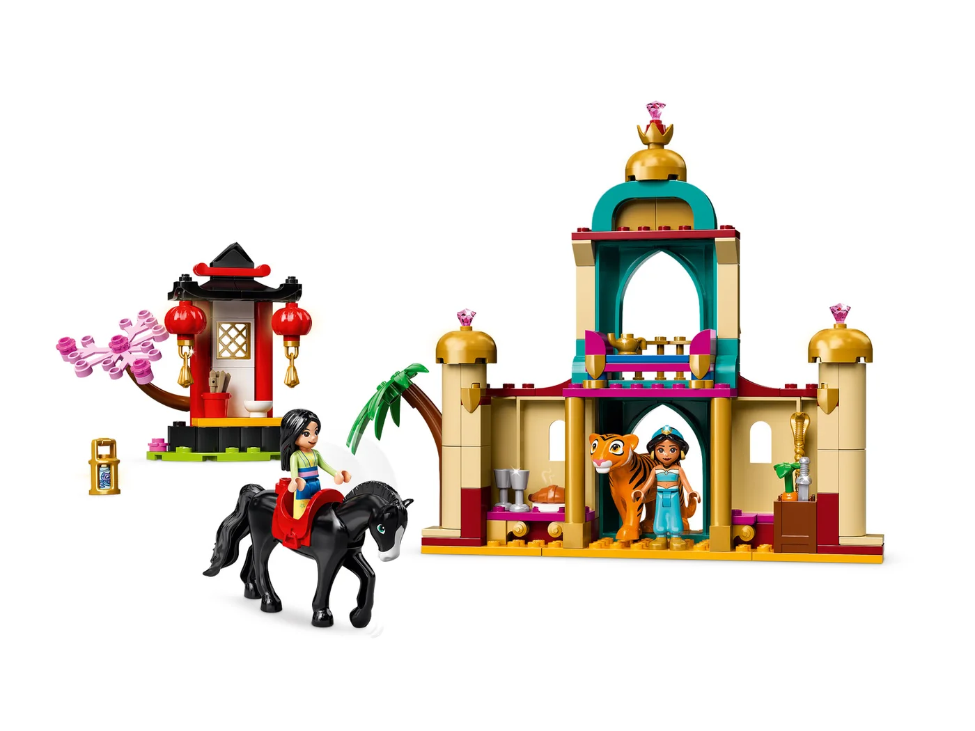 LEGO® Disney 43208 L’avventura di Jasmine e Mulan - vue 3