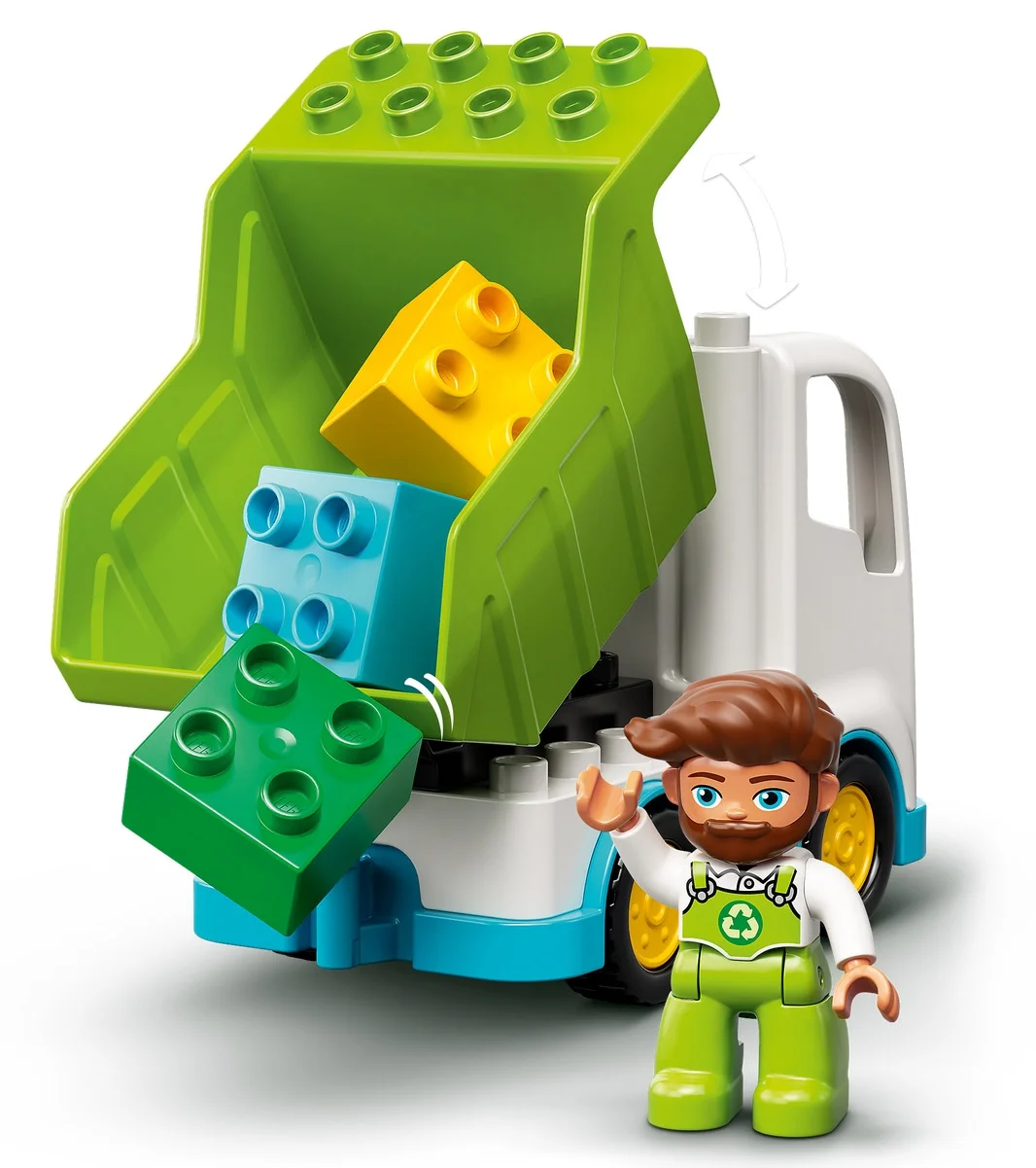 LEGO® DUPLO 10945 Camion della spazzatura e riciclaggio - vue 13