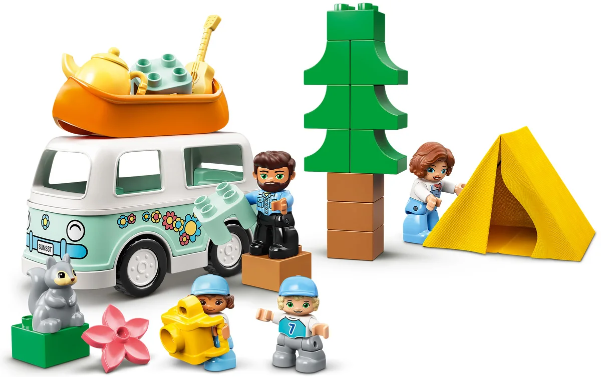 LEGO® DUPLO 10946 Avventura in famiglia sul camper van - vue 10