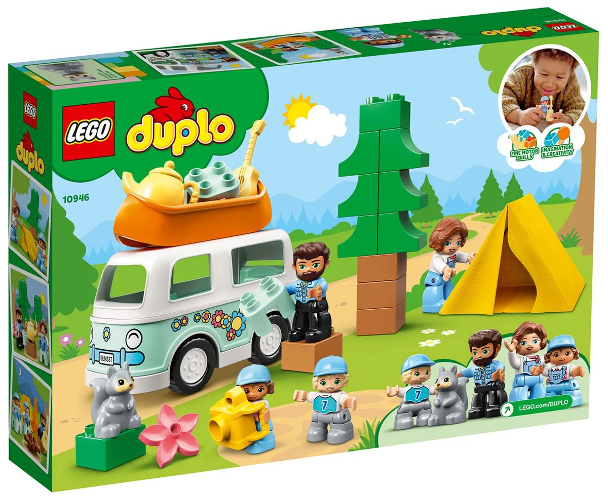 LEGO® DUPLO 10946 Avventura in famiglia sul camper van - vue 11