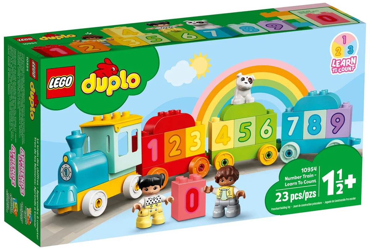 LEGO® DUPLO 10954 Treno dei numeri - vue 2
