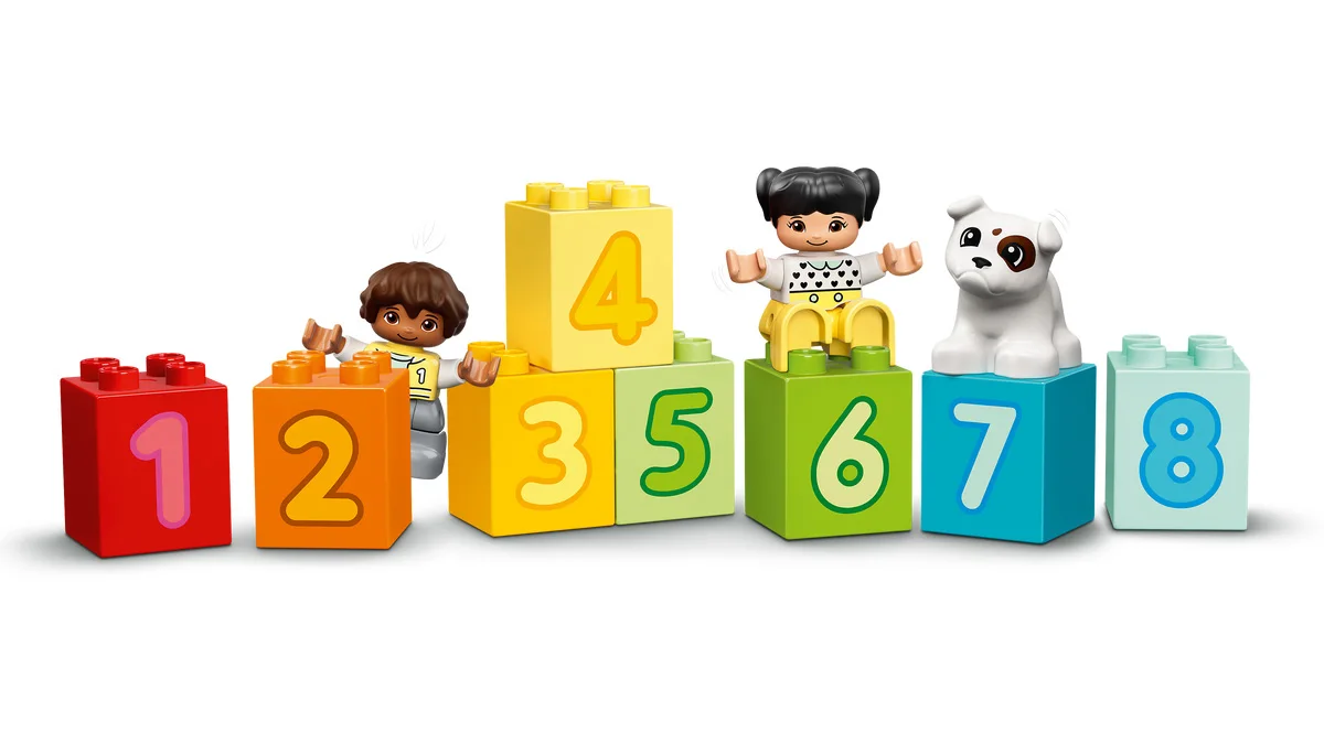 LEGO® DUPLO 10954 Treno dei numeri - vue 5