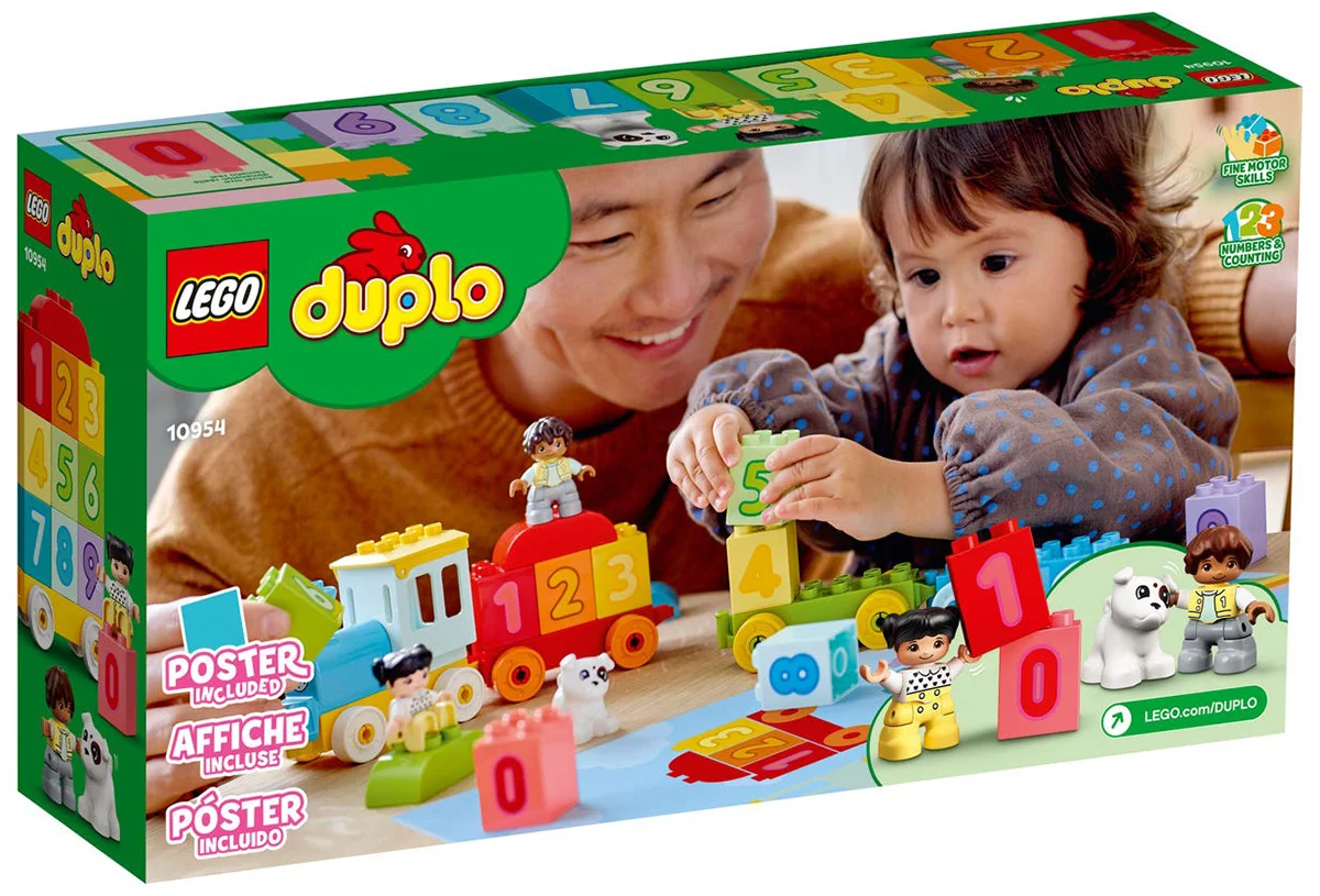 LEGO® DUPLO 10954 Treno dei numeri - vue 7