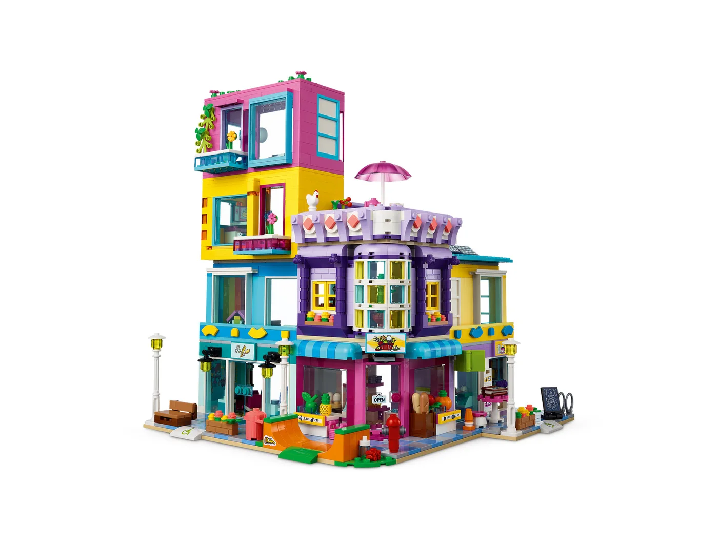 LEGO® Friends 41704 Edificio della strada principale - vue 3