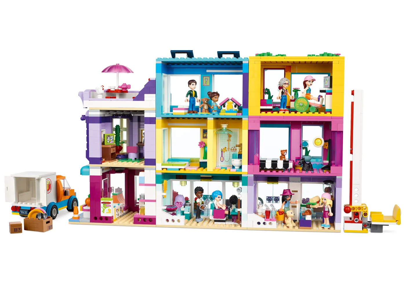LEGO® Friends 41704 Edificio della strada principale - vue 4