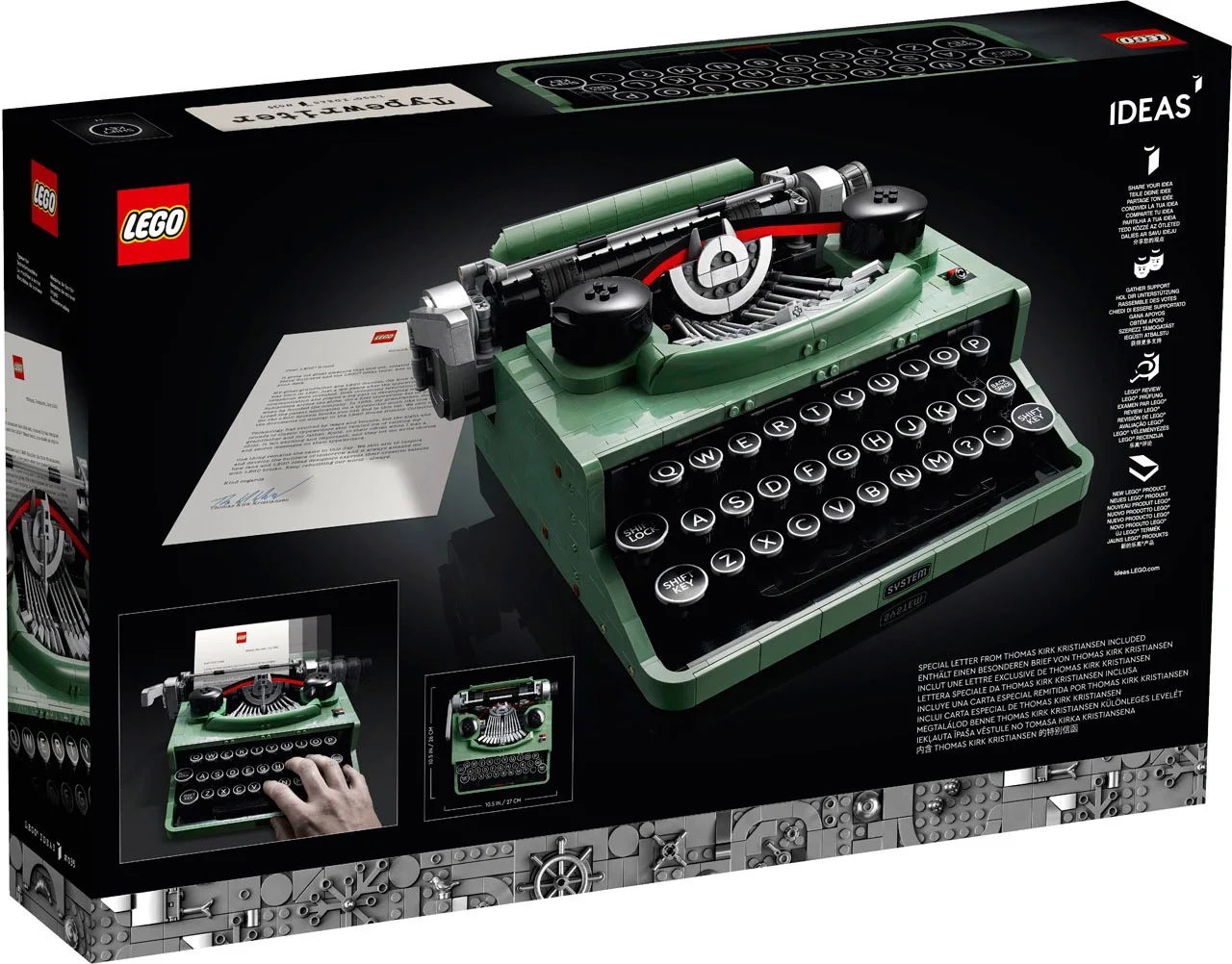 LEGO® Ideas 21327 Macchina da scrivere - vue 3