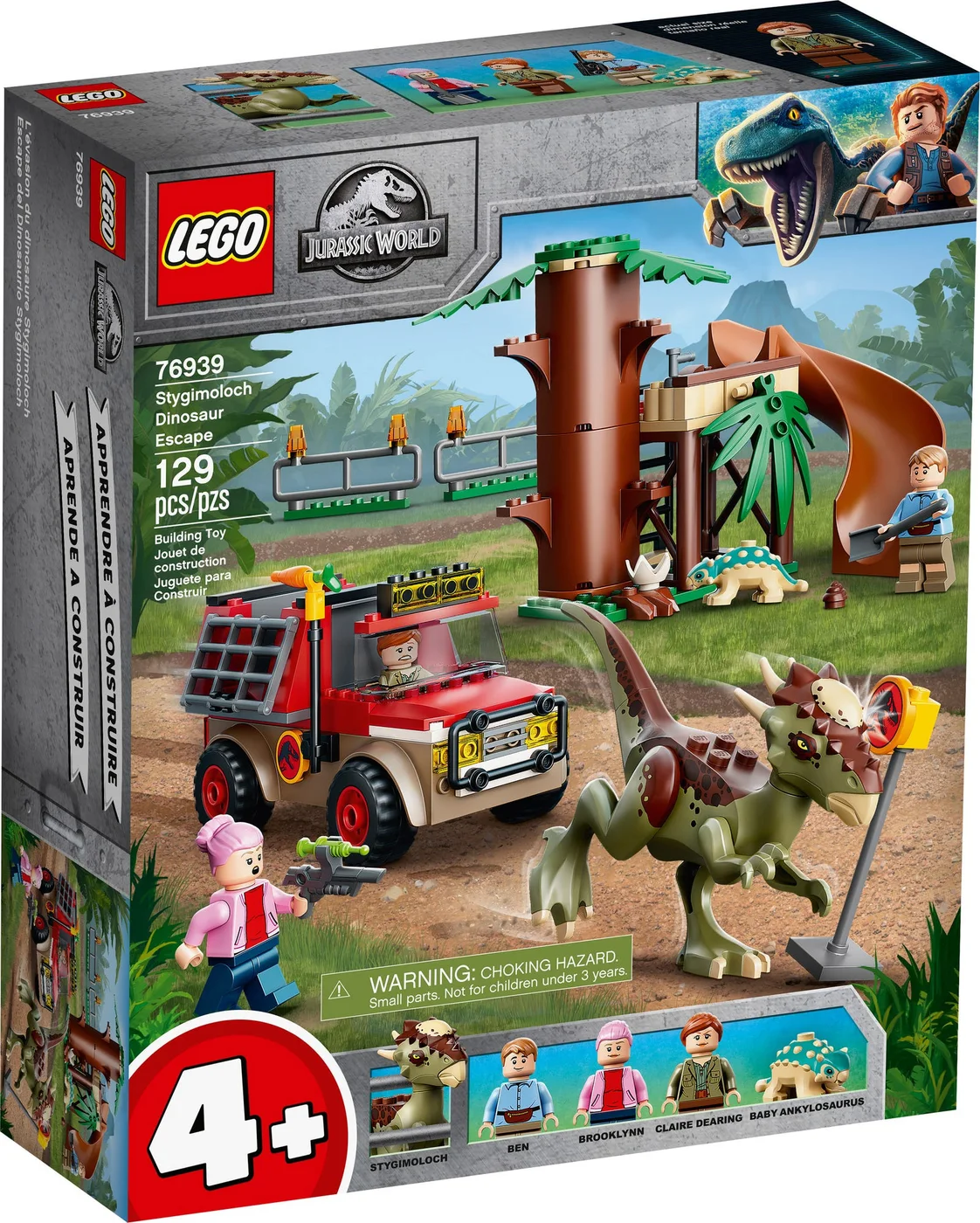 LEGO® Jurassic World 76939 La fuga del dinosauro Stygimoloch - vue 3