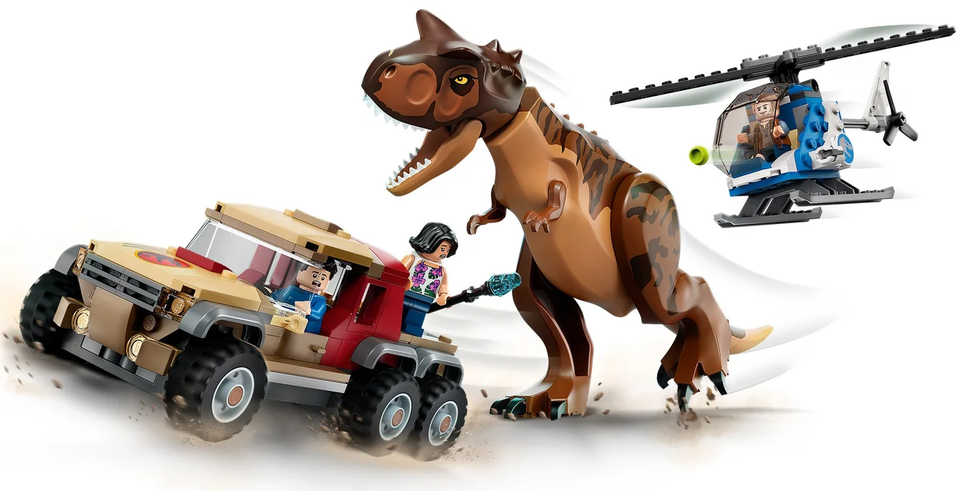 LEGO® Jurassic World 76941 L’inseguimento del dinosauro Carnotaurus - vue 9