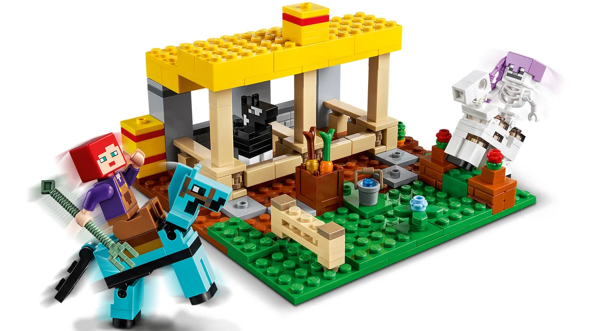 LEGO® Minecraft 21171 La scuderia - vue 3