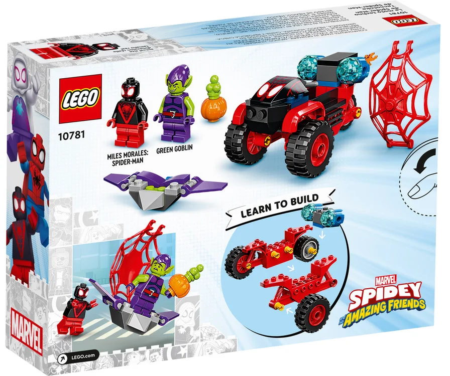 LEGO® Marvel Super Heroes 10781 Miles Morales: la Techno Trike di Spider-Man - vue 6