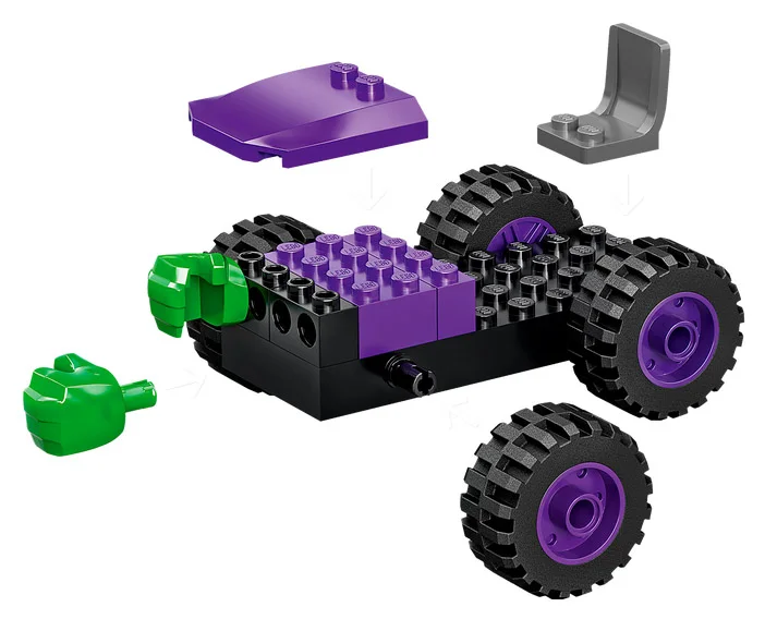 LEGO® Marvel Super Heroes 10782 Resa dei conti tra Hulk e Rhino - vue 6