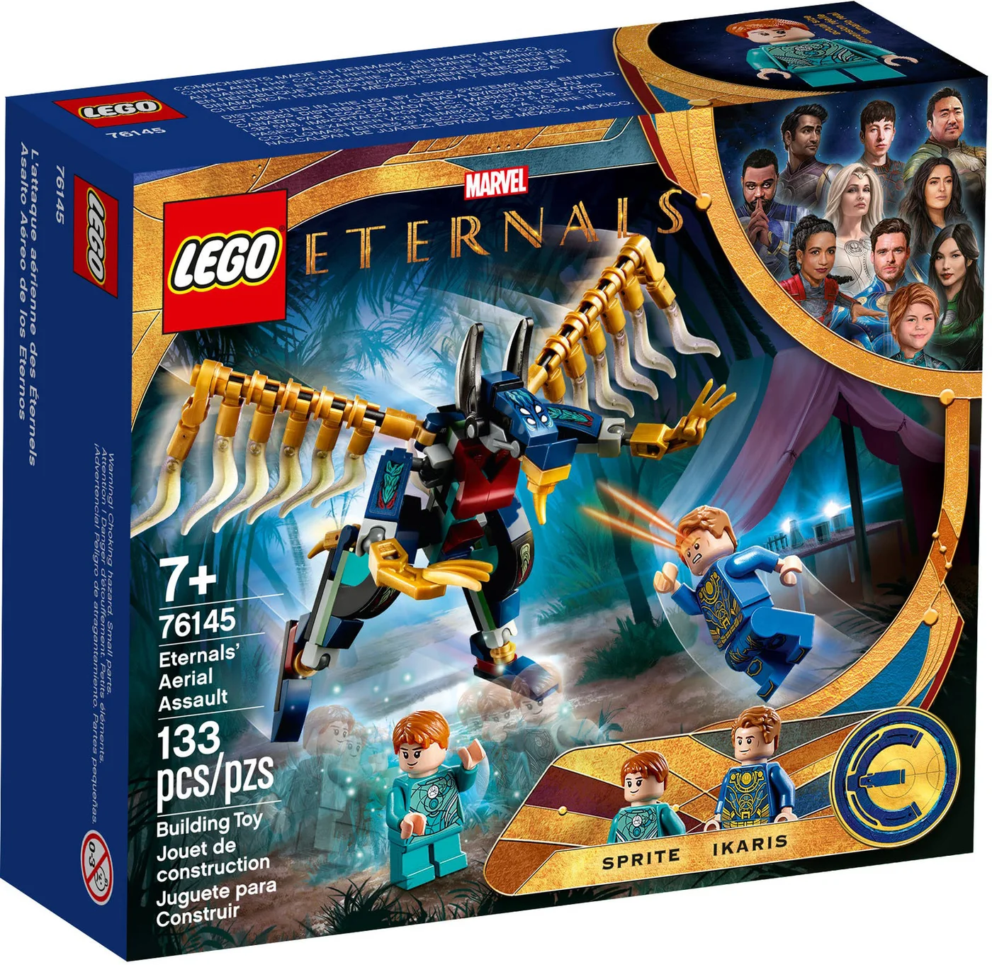 LEGO® Marvel Super Heroes 76145 Assalto aereo degli Eternals - vue 2