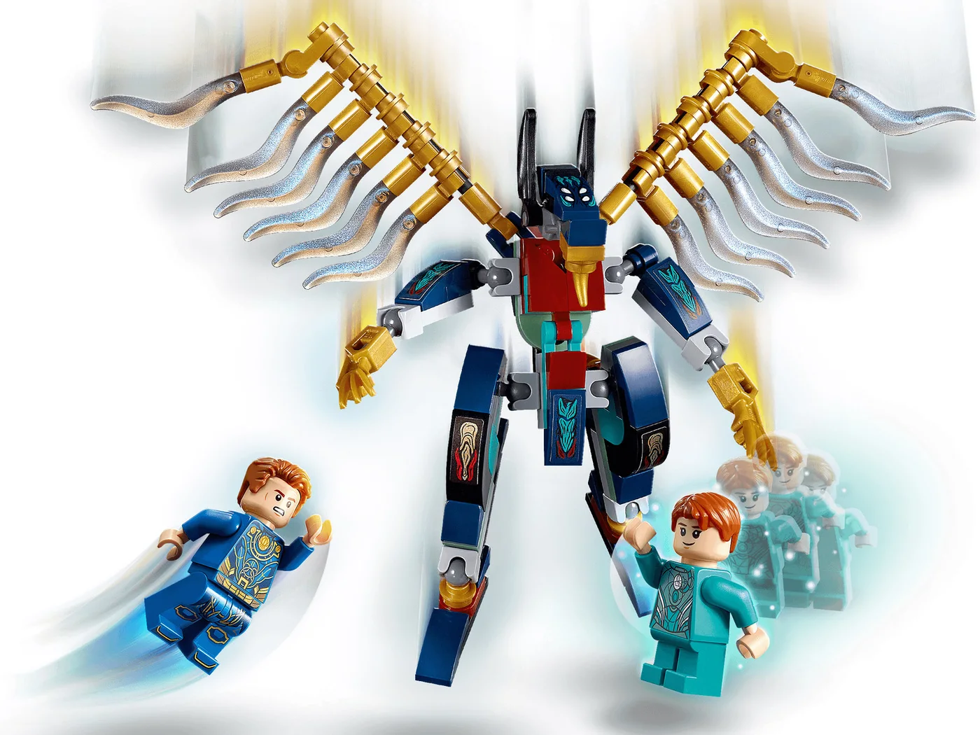 LEGO® Marvel Super Heroes 76145 Assalto aereo degli Eternals - vue 5