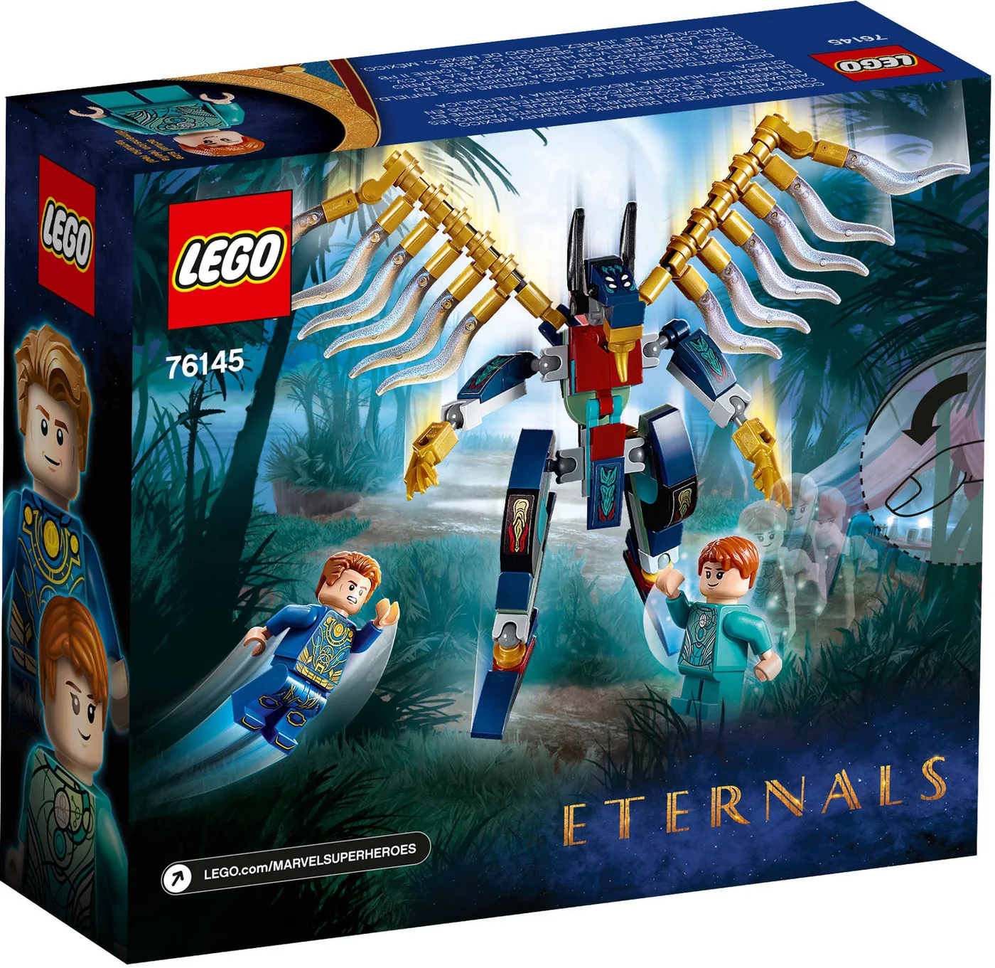 LEGO® Marvel Super Heroes 76145 Assalto aereo degli Eternals - vue 6