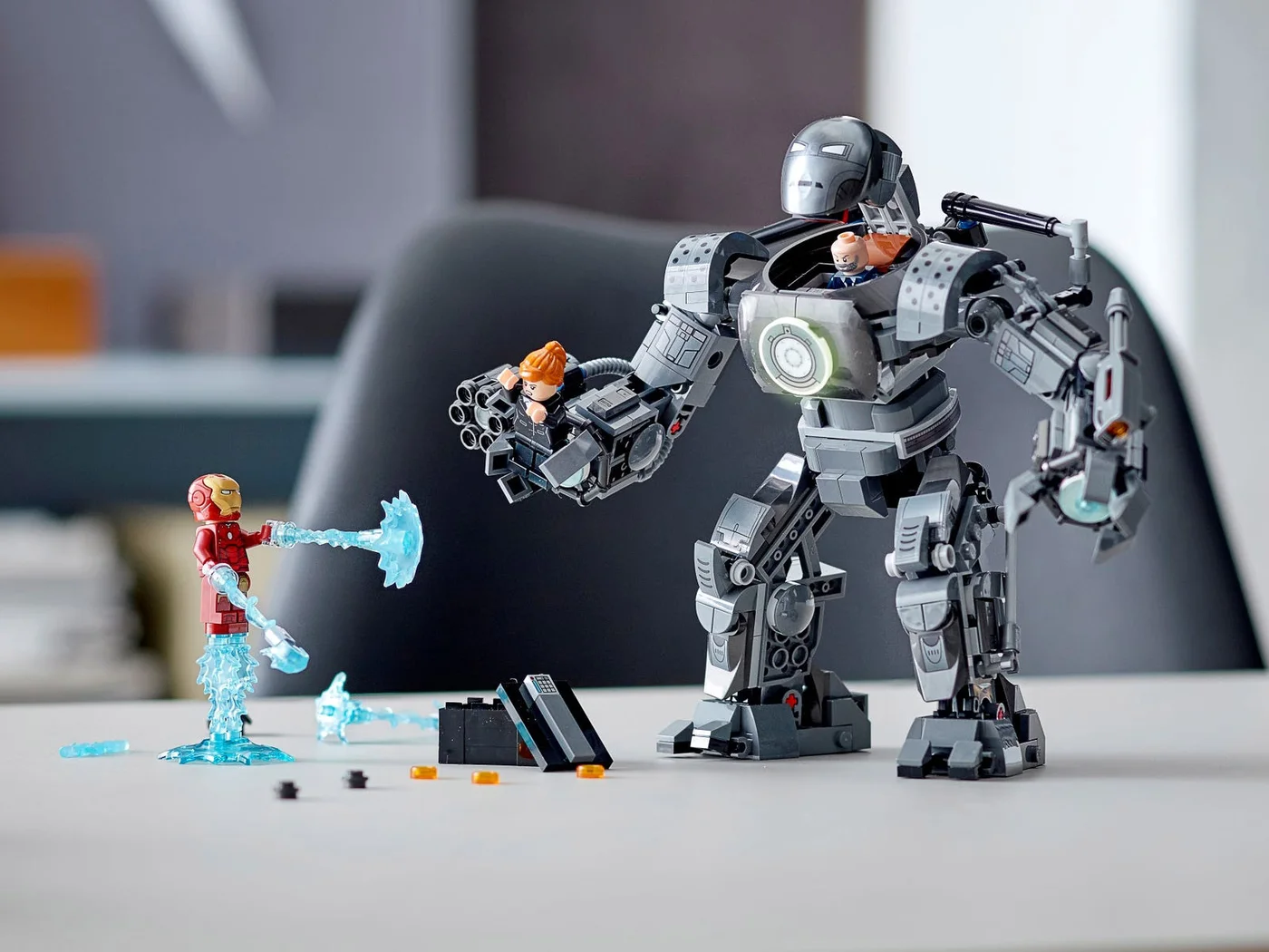 LEGO® Marvel Super Heroes 76190 Iron Monger scatena il caos - vue 4