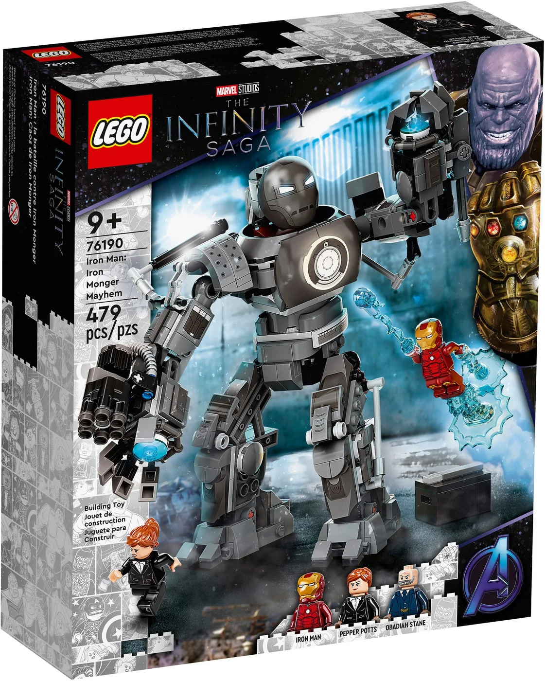 LEGO® Marvel Super Heroes 76190 Iron Monger scatena il caos - vue 5
