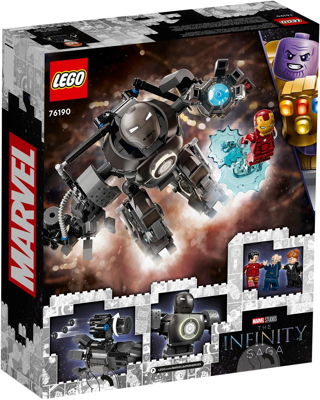 LEGO® Marvel Super Heroes 76190 Iron Monger scatena il caos - vue 11