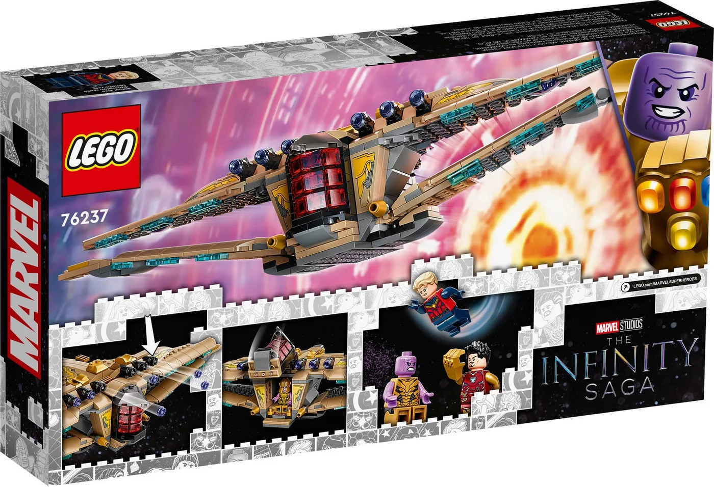 LEGO® Marvel Super Heroes 76237 Sanctuary II: battaglia finale - vue 2