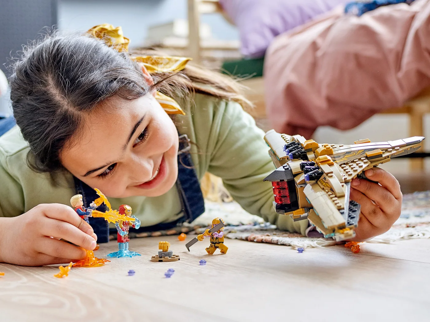 LEGO® Marvel Super Heroes 76237 Sanctuary II: battaglia finale - vue 3