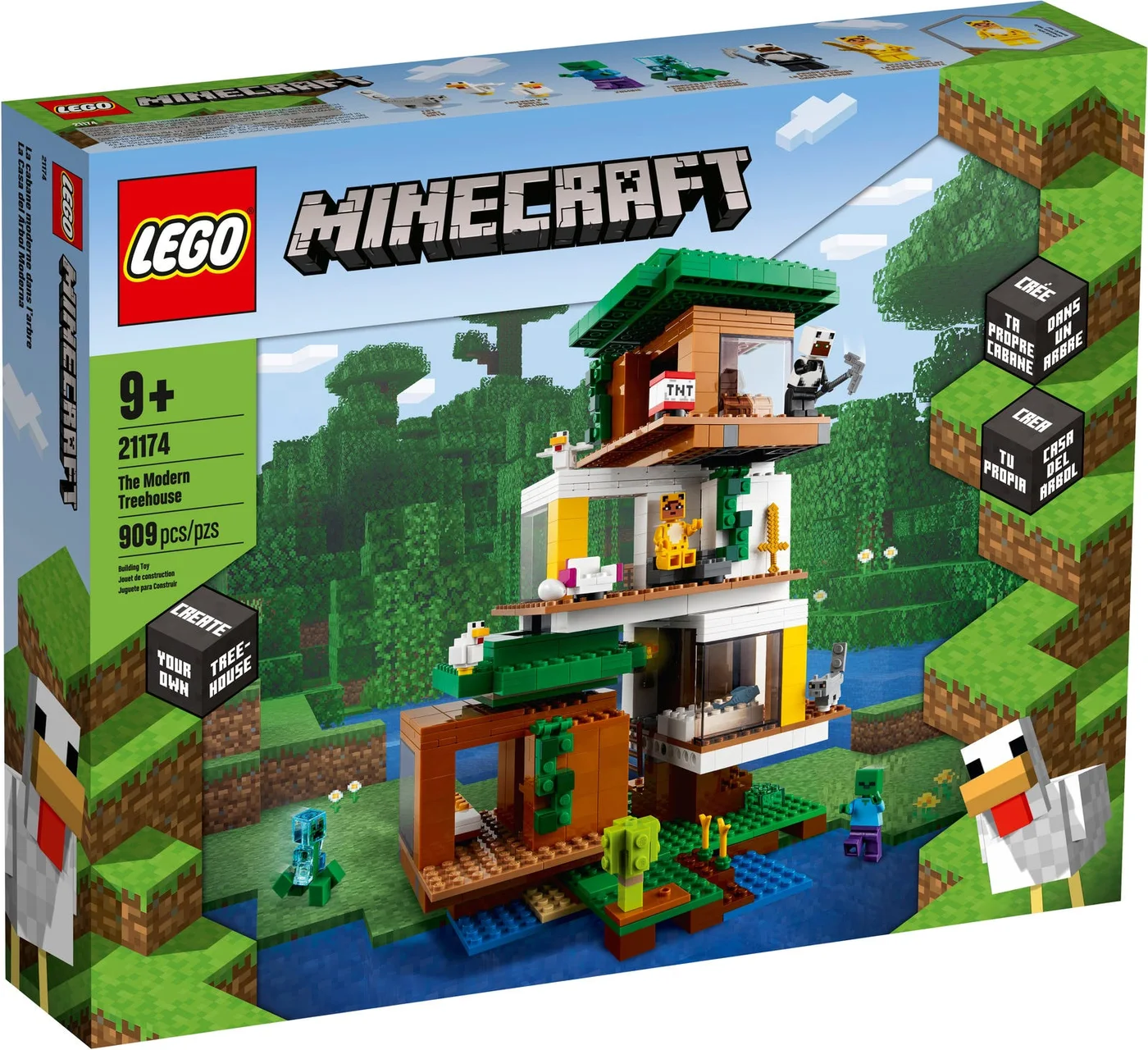 LEGO® Minecraft 21174 La casa sull’albero moderna - vue 3