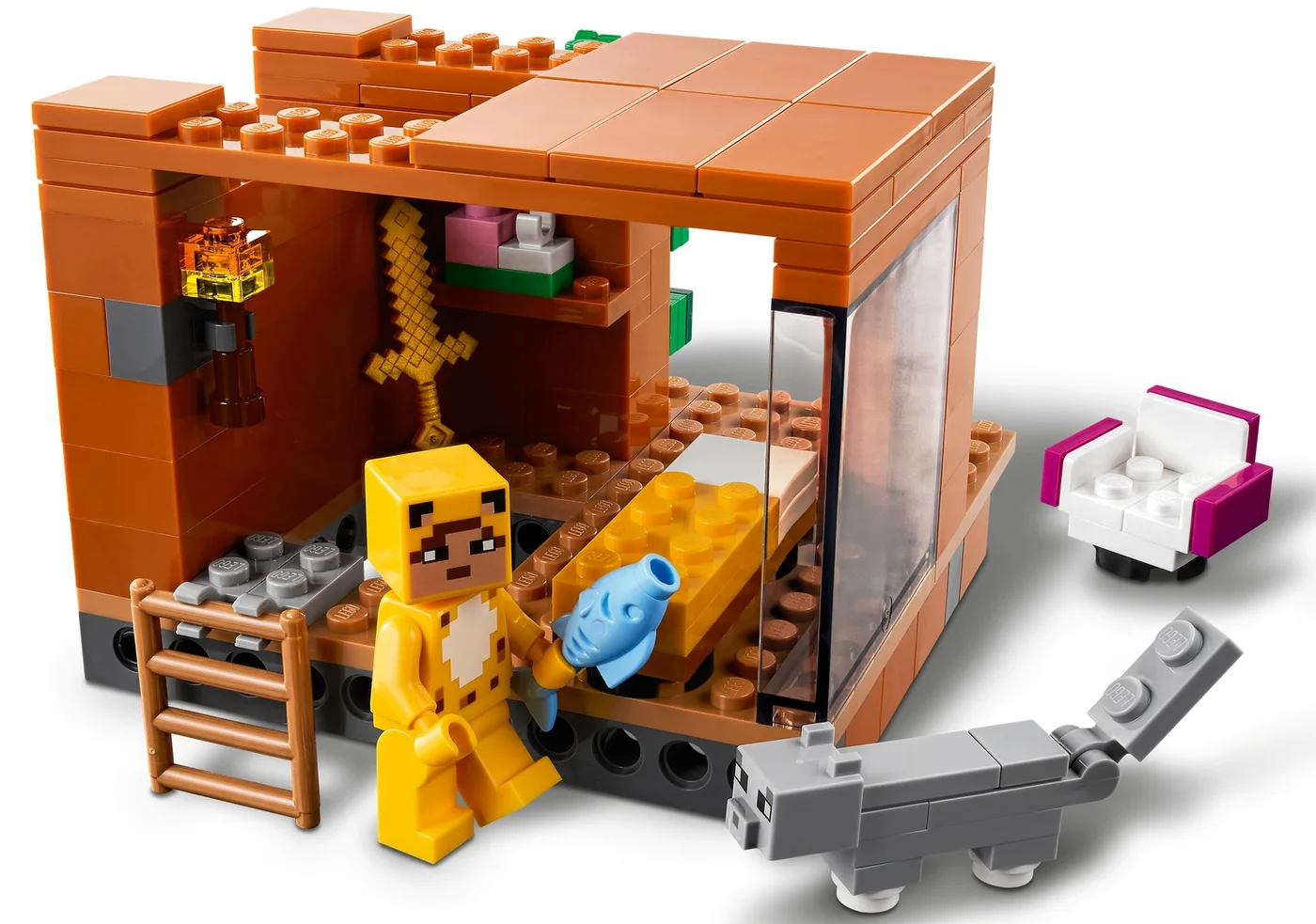 LEGO® Minecraft 21174 La casa sull’albero moderna - vue 5