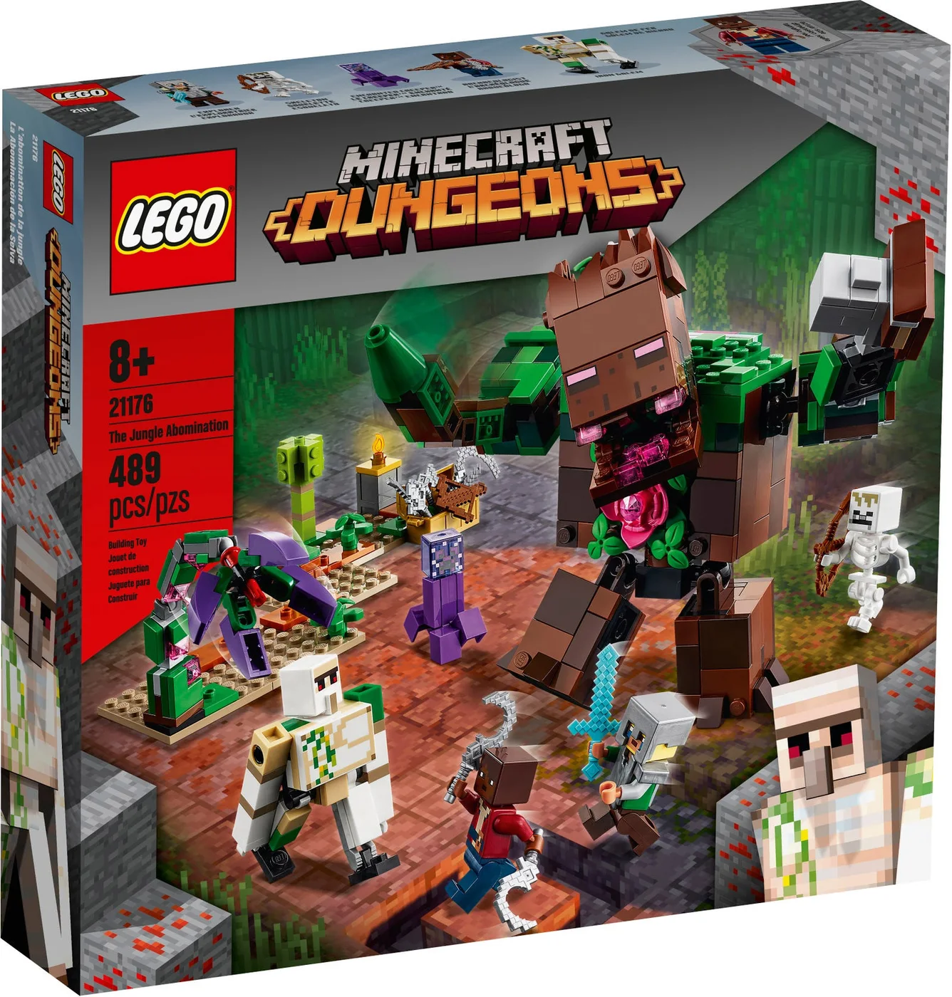 LEGO® Minecraft 21176 L’abominio della giungla - vue 3