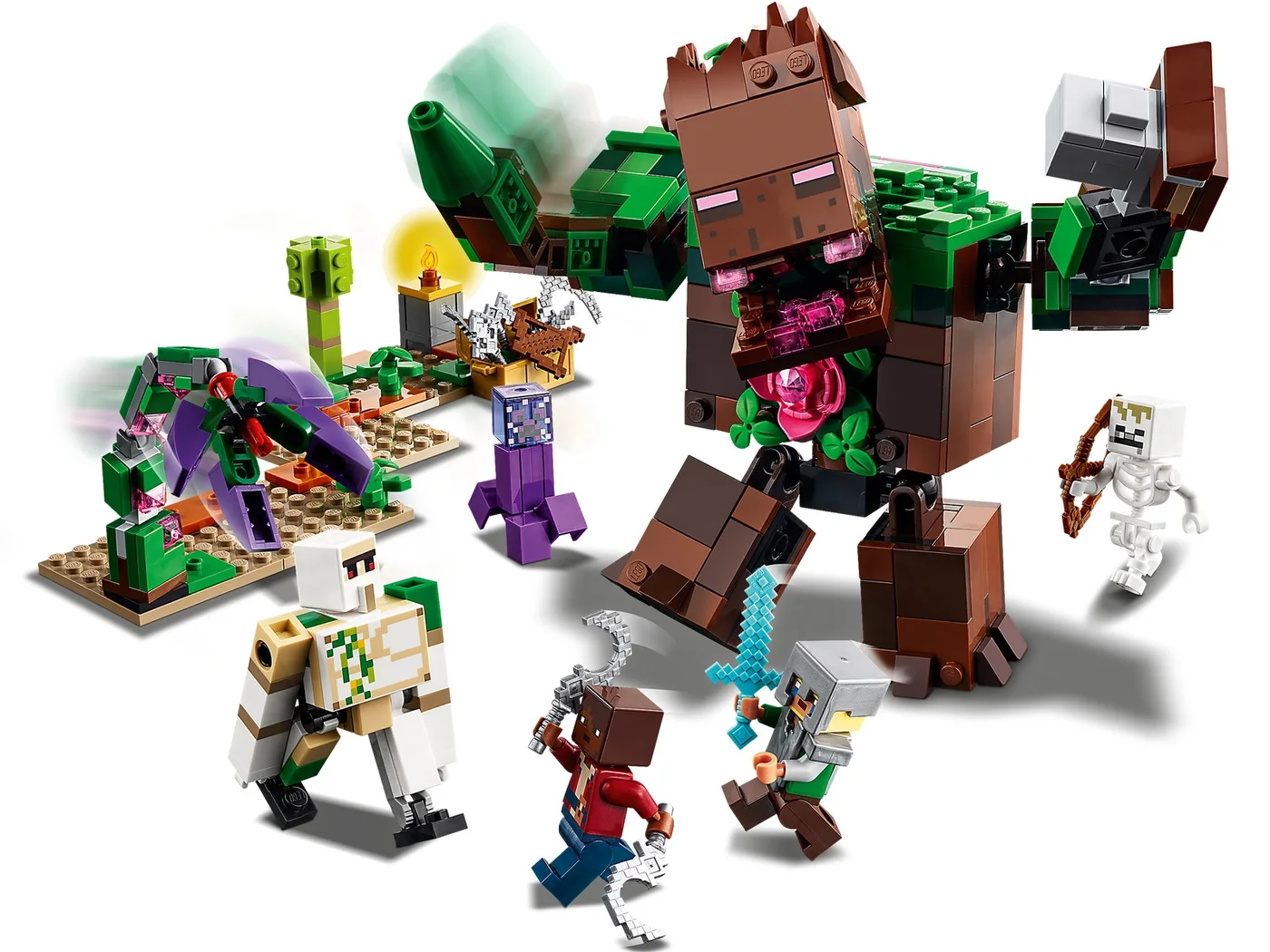 LEGO® Minecraft 21176 L’abominio della giungla - vue 4