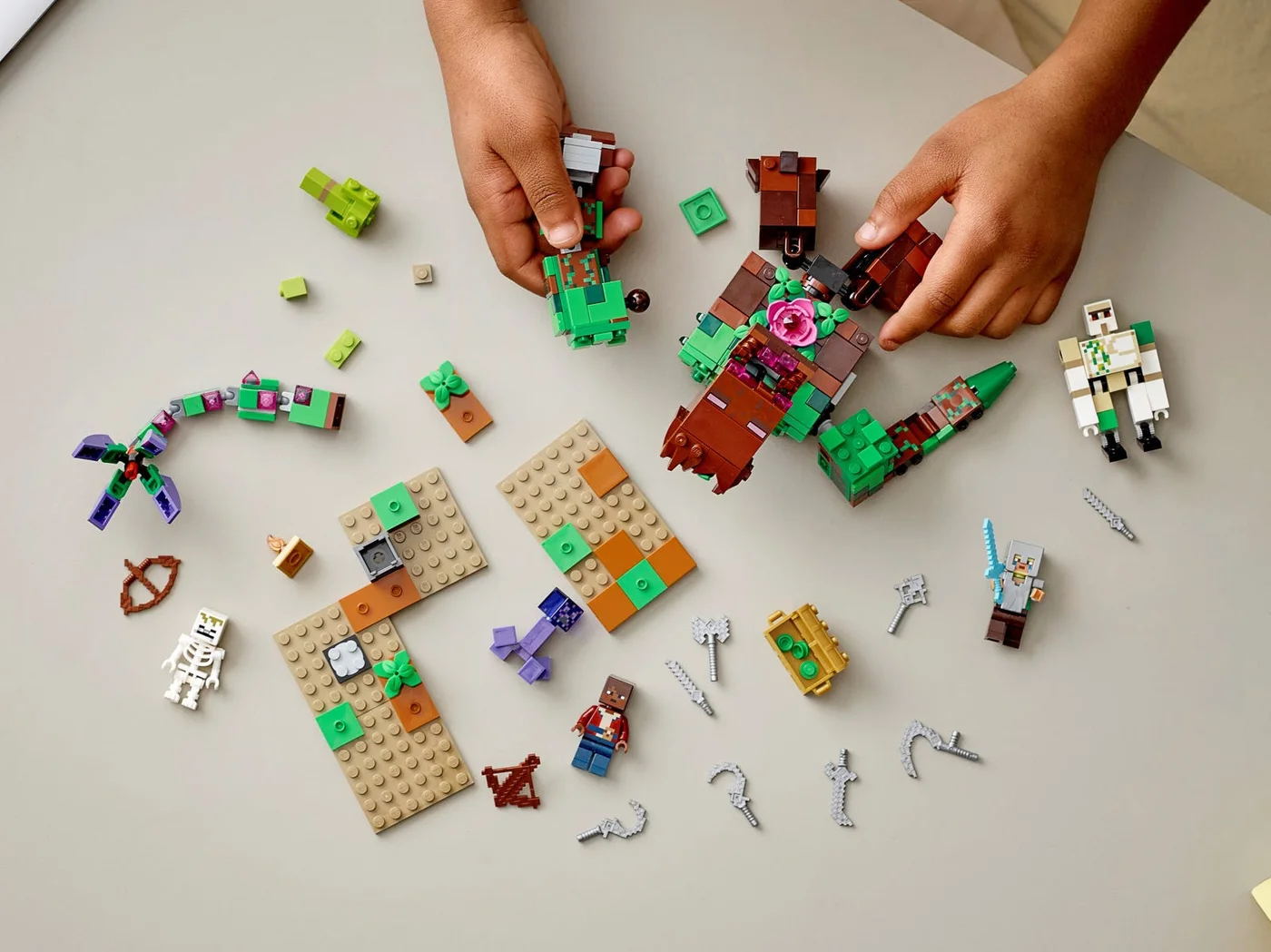LEGO® Minecraft 21176 L’abominio della giungla - vue 7