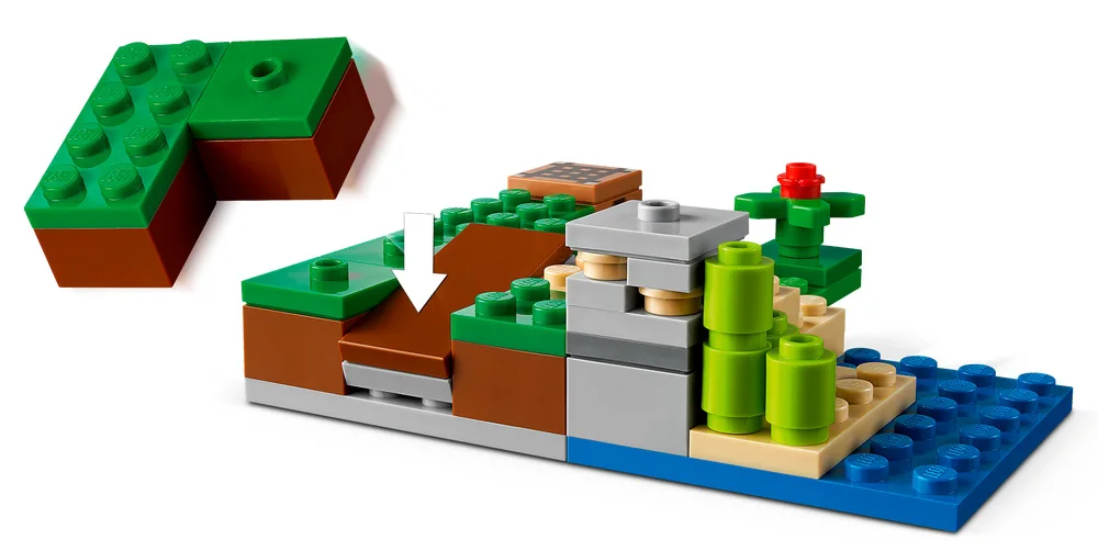 LEGO® Minecraft 21177 L’agguato del Creeper - vue 4