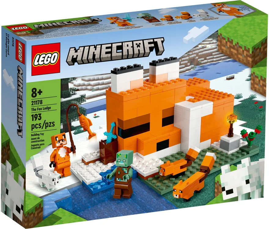 LEGO® Minecraft 21178 Il Capanno della Volpe - vue 2