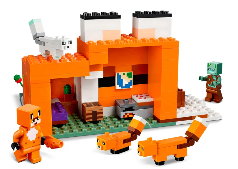 LEGO® Minecraft 21178 Il Capanno della Volpe - vue 3