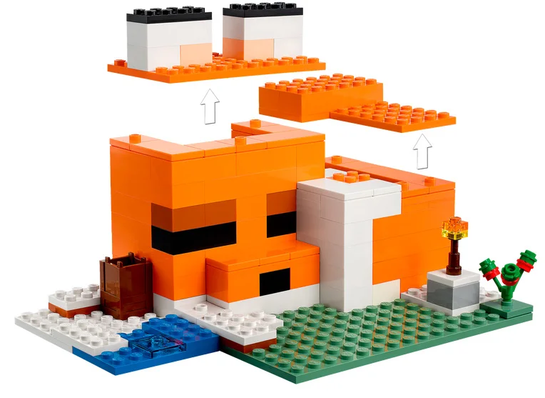 LEGO® Minecraft 21178 Il Capanno della Volpe - vue 4
