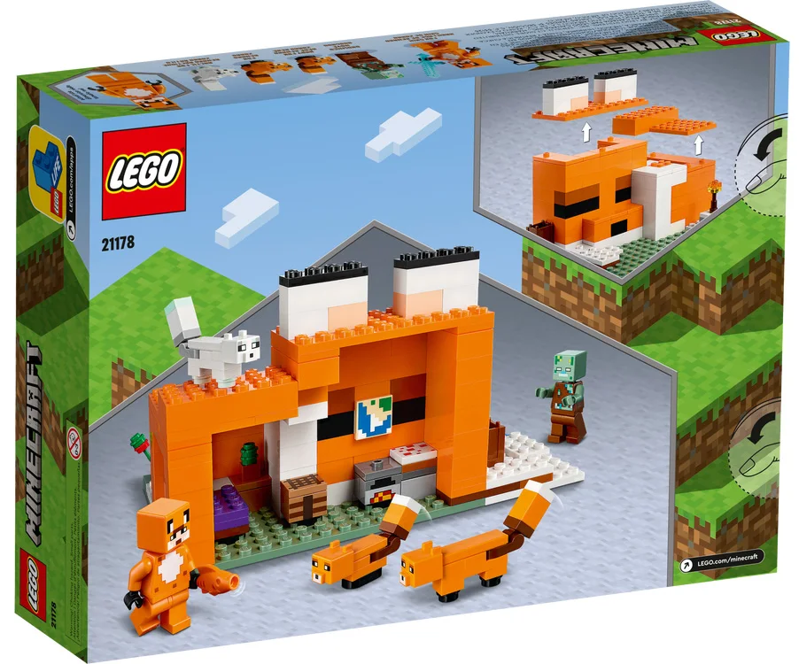 LEGO® Minecraft 21178 Il Capanno della Volpe - vue 5