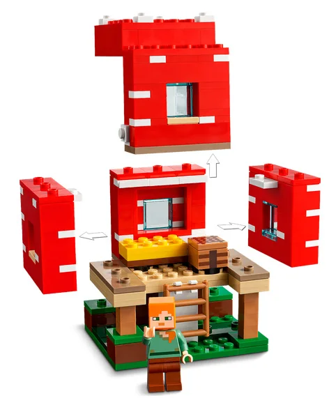 LEGO® Minecraft 21179 La Casa dei Funghi - vue 5