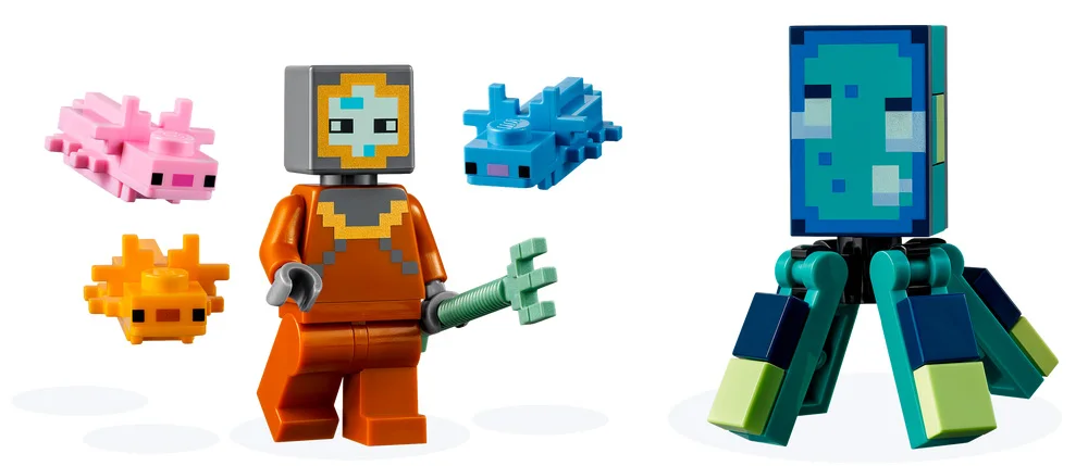 LEGO® Minecraft 21180 La Battaglia del Guardiano - vue 5